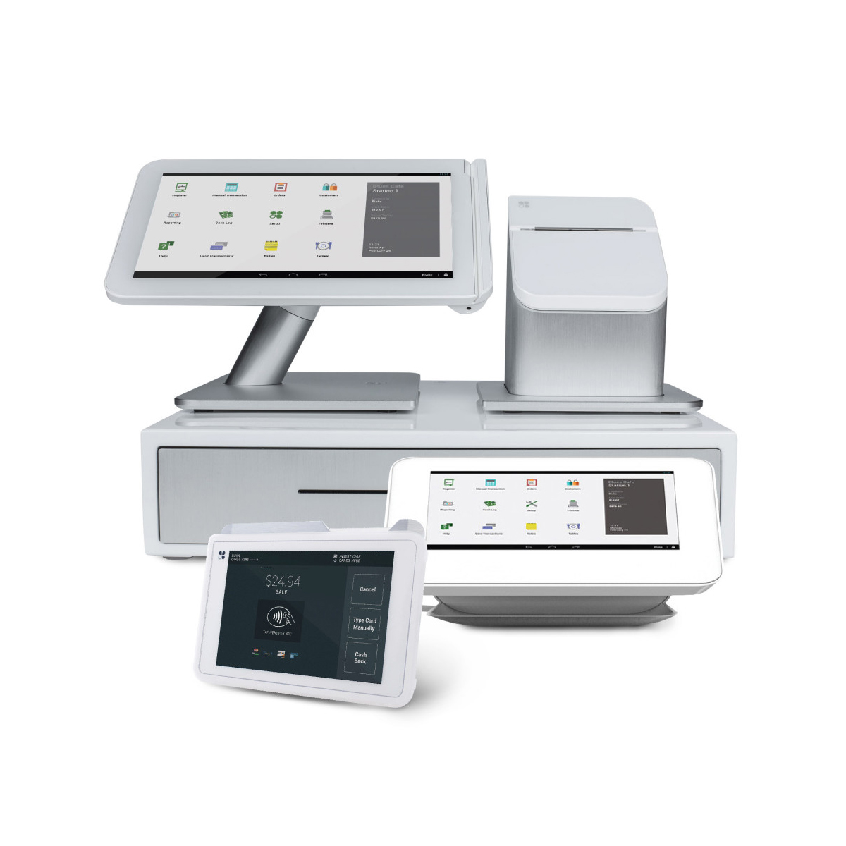 Various Different Clover Credit Card Processing Terminals